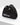 Left and right hands foam knuckle protector with fabric finger channels and leather boxraw strike logo attatchment patch in all black.
