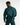Man in a green sauna suit tracksuit with a white boxraw logo on the chest as well as adjustable wrist straps and made from polyester.