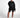 Disciplinerad tanke/handling Oversized hoodie - svart