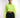Genaro Cropped Windbreaker Hoodie - Neon Yellow