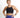 RX Performance Annie Crop Top Dam – Svart - Fajters.se